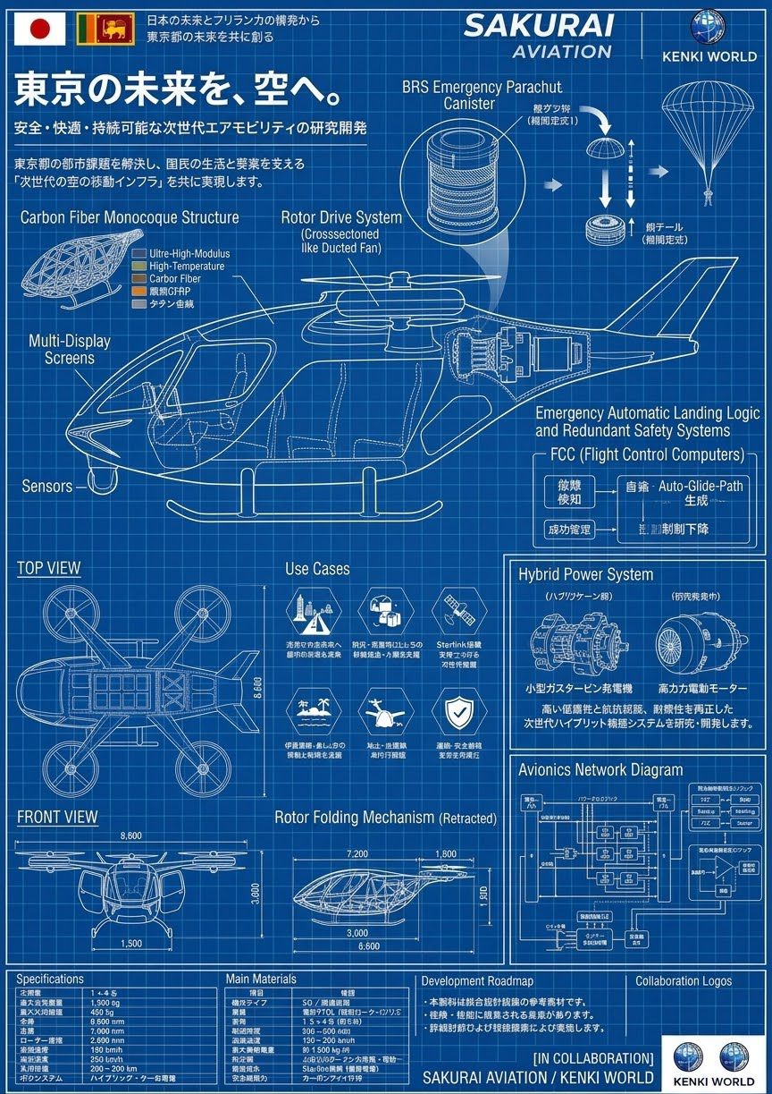 Next-generation eVTOL blueprint